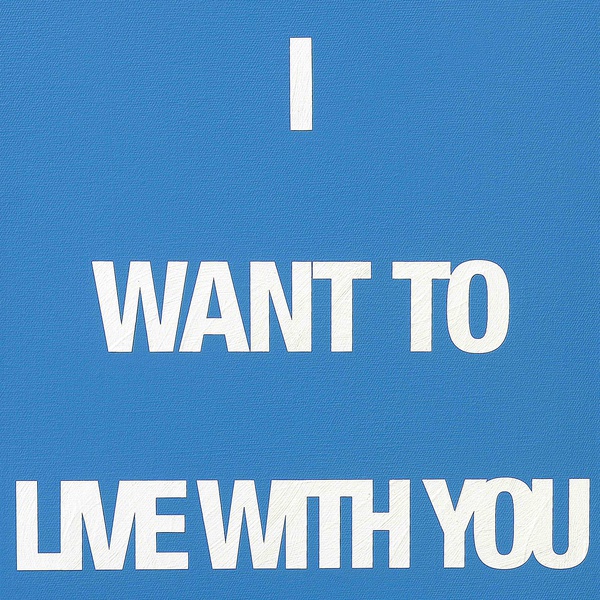 I WANT TO LIVE WITH YOU, 2009 Acrylic on canvas 50 x 40 cm
